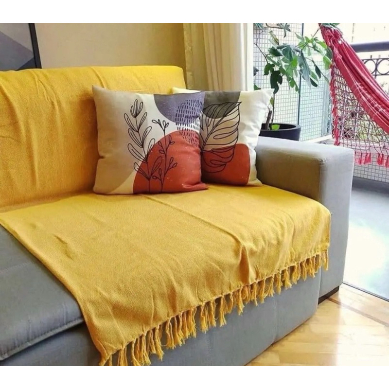 Manta Para Sofá 2,50x1,80m Protetora para Decoração