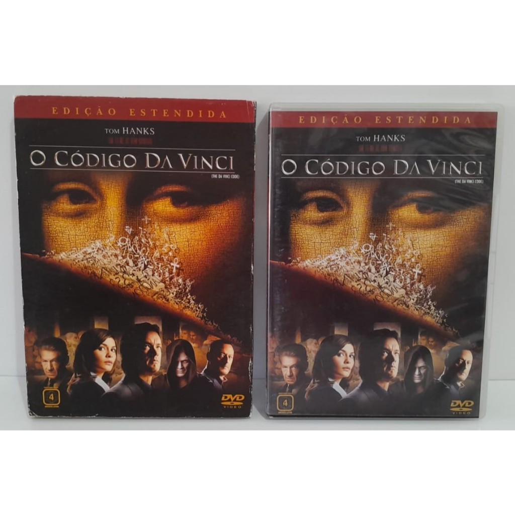 DVD Original Edição Estendida do Filme O Código da Vinci