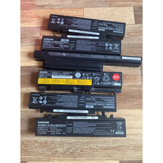 lote 10 bateria de notebook sucata para retirada de celulas litio
