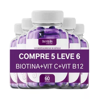 Compre 5 Leve 6 Sublime Hair original Da Bio vitalis