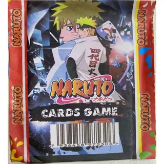 40 cards Naruto PD = 10 pacotes fechados