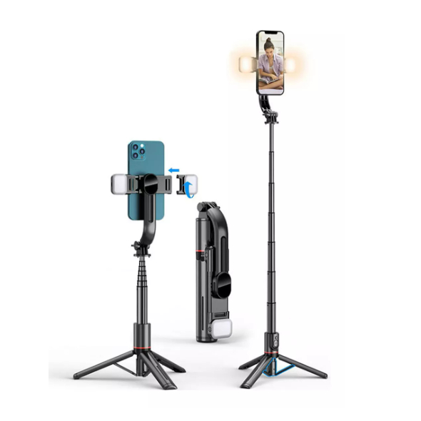 Hmaston Zp12 Tripé Bastão De Selfie Bluetooth