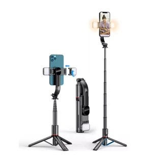 Hmaston Zp12 Tripé Bastão De Selfie Bluetooth