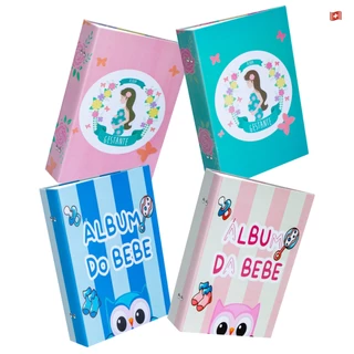ALBUM DO BEBE 10X15/208 OU 15X21/104 FOTOS COM MEMO PARA DESCRIÇÃO RECORDAÇÃO em Oferta na Shopee