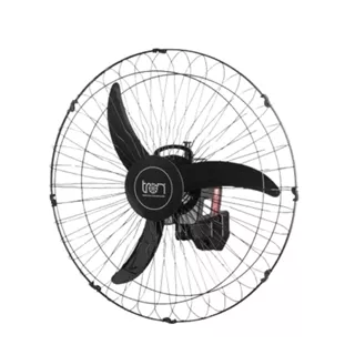 Ventilador Oscilante de Parede Em Aço 60cm Preto 140w Tron