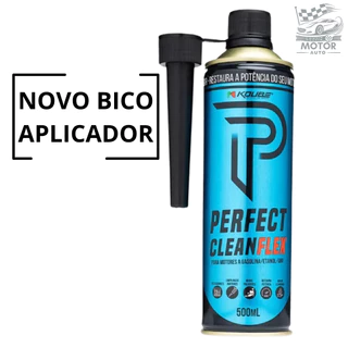 Perfect Clean Flex Koube + Novo Bico Aplicador - Limpa Bicos - Descarbonizante 500 Ml