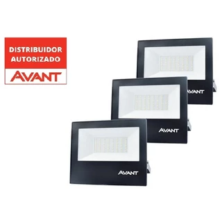KIT 3 LED-REFLETOR-SLIM100-BR6500K-BIVOLT-7500 AVANT