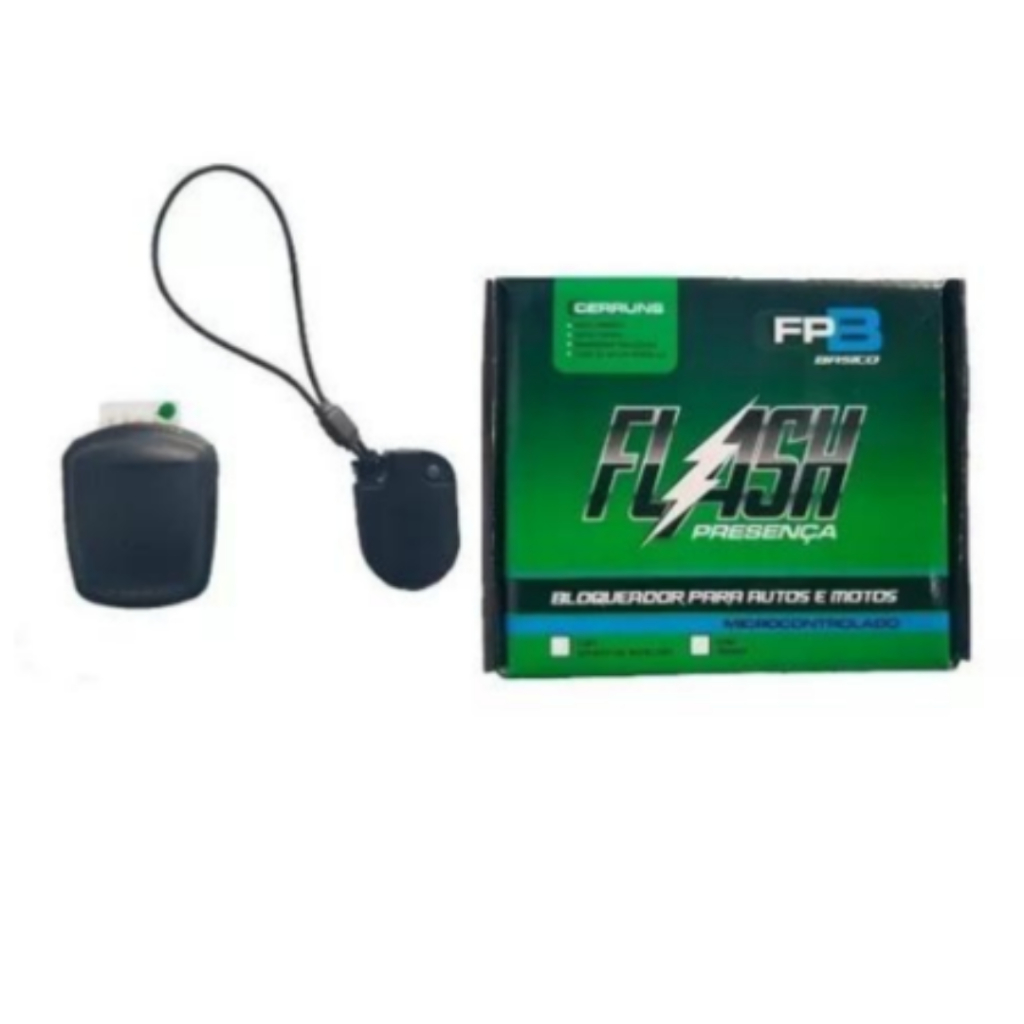 Alarme Cerruns Flash Basico Por Presença Carro E Moto Verde