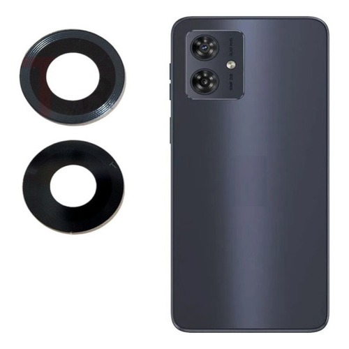 Kit 2 Lente Da Câmera Vidro Traseira Compativel Com G54 5g Xt2343