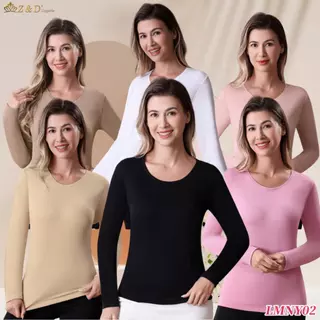 Blusa Termica feminina Segunda Pele Térmica Manga Longa com Proteção LMNY02