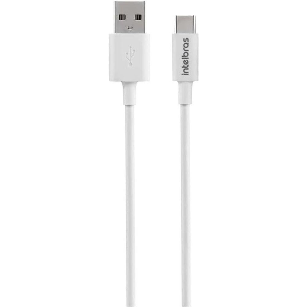Cabo Carregador USB-TIPO-C 1.2M Branco Original - Intelbras