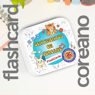 Palavras em Coreano - Flashcards Sentimentos
