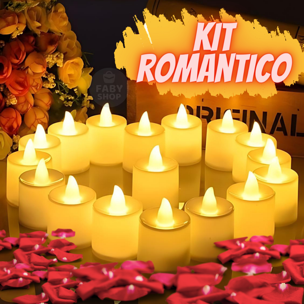 Velas de Led Decoração Casamentos Jantares Aniversários Surpresas