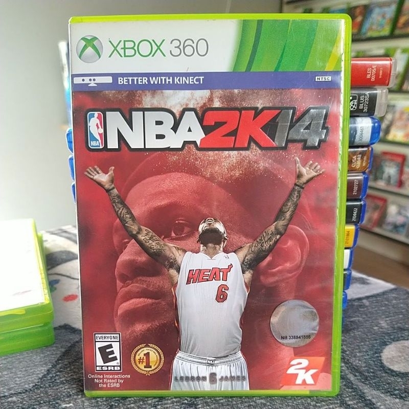 NBA 2k14 Xbox 360 mídia física original | Shopee Brasil