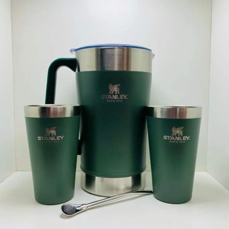 Jarra com copo/cuia - Jarra de 1900ml e 2 copos de 470ml