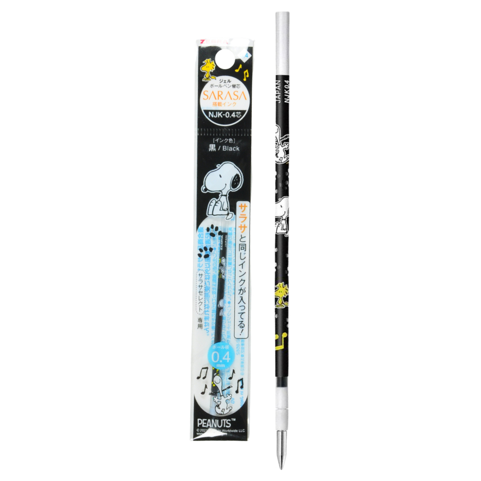 Caneta Sarasa Select Snoopy CORPO Multifuncional 5 Cargas E Refil