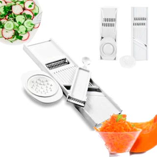 Kit 4 em 1 Descascador Boleador Ralador Cortador de Legumes Keita