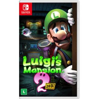 Luigis Mansion 2 Switch BR Midia Fisica