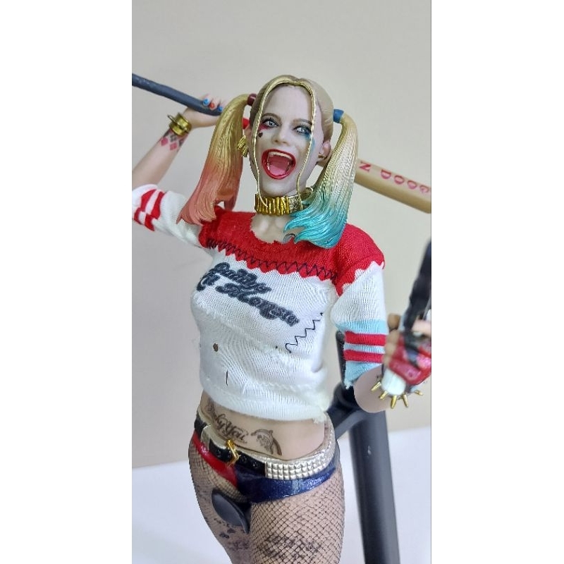 Boneca Arlequina-Harley Quinn 30cm esquadrão suicida Crazy Toys
