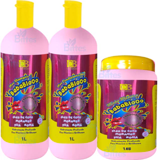 Kit Babablooo Tutti Frutti Cb Cosméticos Hidratação Profunda