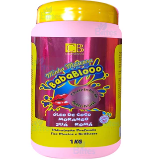 Máscara Babablooo Tutti Frutti Cb Cosméticos Hidratação e Maciez 1kg