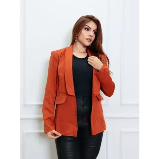 BLAZER ANDALUZ TECIDO ALFAIATARIA MODA INVERNO LANCAMENTO 2024