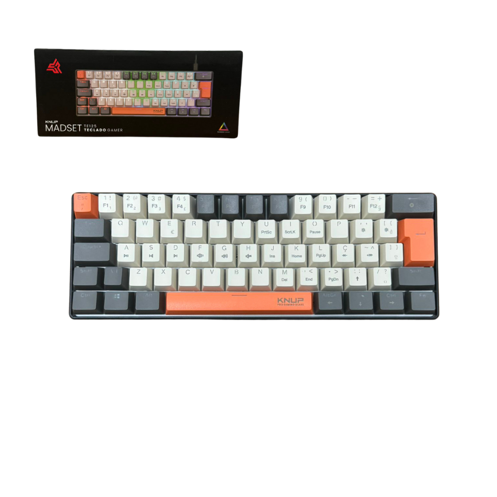 Clavier Gamer Semi-Mécaniques,19 Keys Anti-Ghosting Rétroéclairage Led