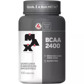 BCAA 2400 Max Titanium 100 Caps