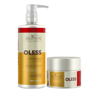 Kit Reposição hídrica OLESS - Salvatore Hair Pro