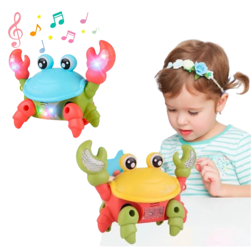 Brinquedo - Caranguejo Fujão que se Movimenta com Luzes e Sons | Shopee  Brasil