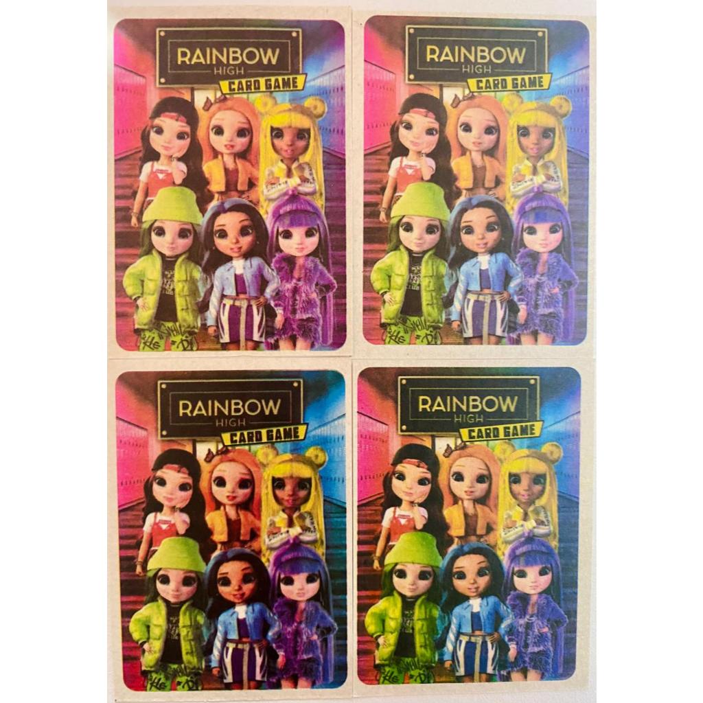 400 cards Rainbow High = 100 pacotes fechados