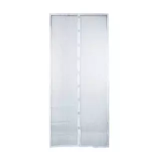 Tela Mosqueteira Magnética para Porta Branca Branco