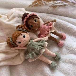 Bailarina amigurumi - crochê