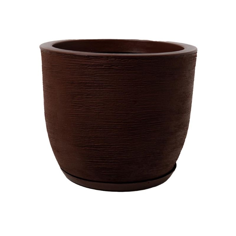Vaso Bojo Redondo Escovado N 2 Imagem 3
