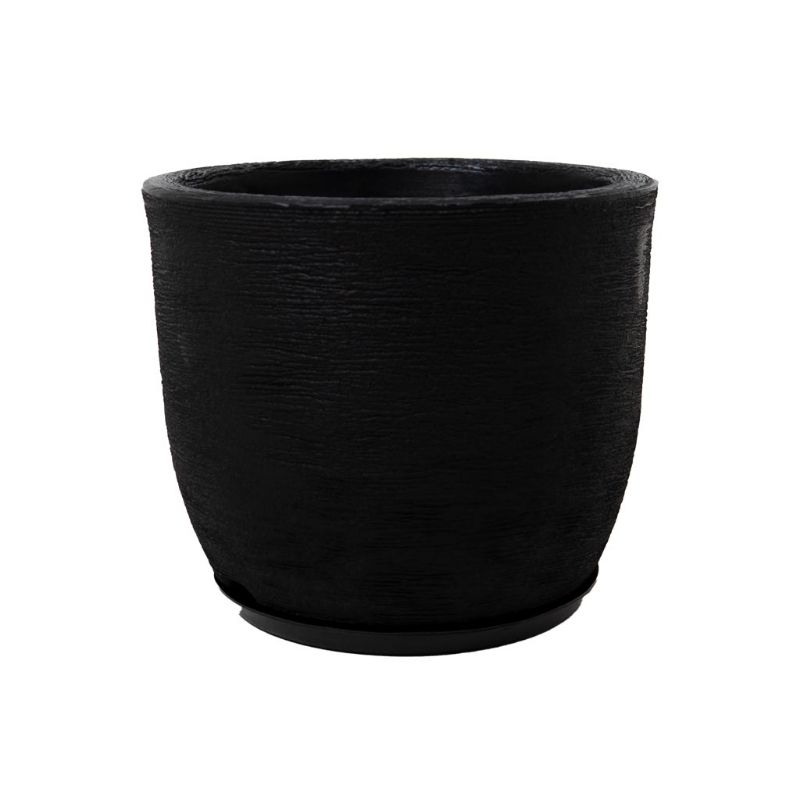 Vaso Bojo Redondo Escovado N 2 Imagem 5