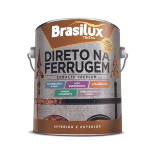 TINTA DIRETO NA FERRUGEM BRANCO 3,6L BRASILUX