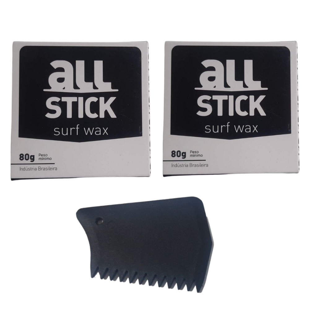 Parafina Para Prancha Surf de Baixa Densidade All Stick 80g Kit c/ 2 ...