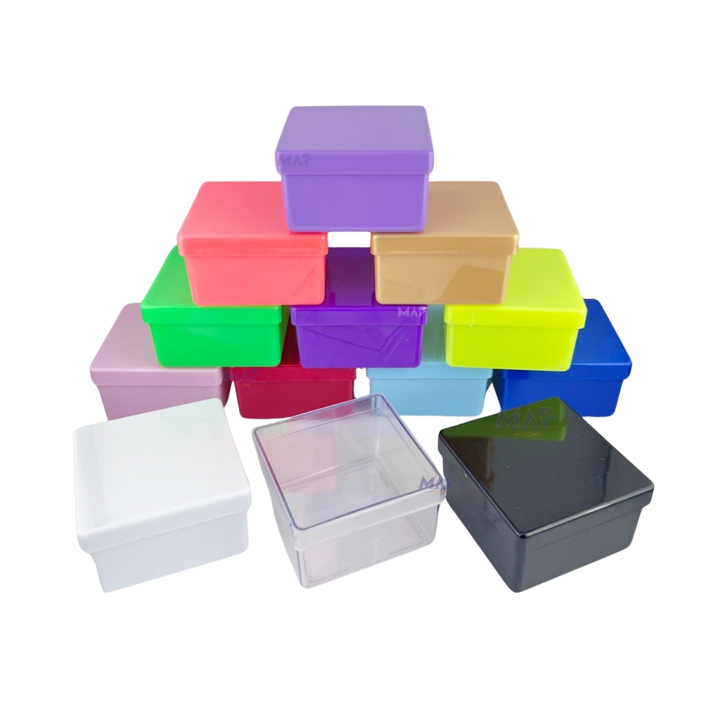 10 Caixinha Acrilica 7x7 Lembrancinha Luxo Festa Kit