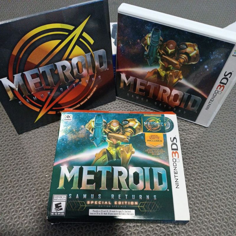Metroid Samus Returns 3DS Special Edition Edição de Colecionador