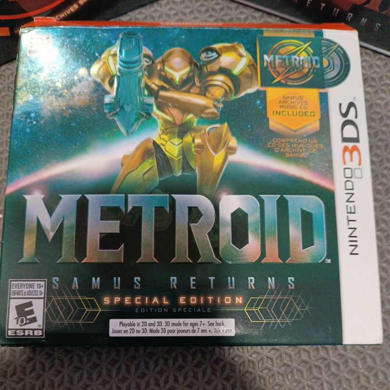 Metroid Samus Returns 3DS Special Edition Edição de