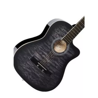 Violao Vogga Aço Vca218nc Cutaway Gy Cinza