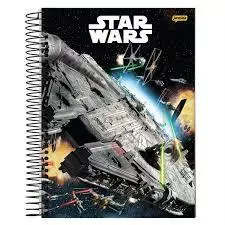 Caderno Universitário STAR WARS 1 matéria 80 folhas CAPA DURA- JANDAIA papelaria/presente/material escolar