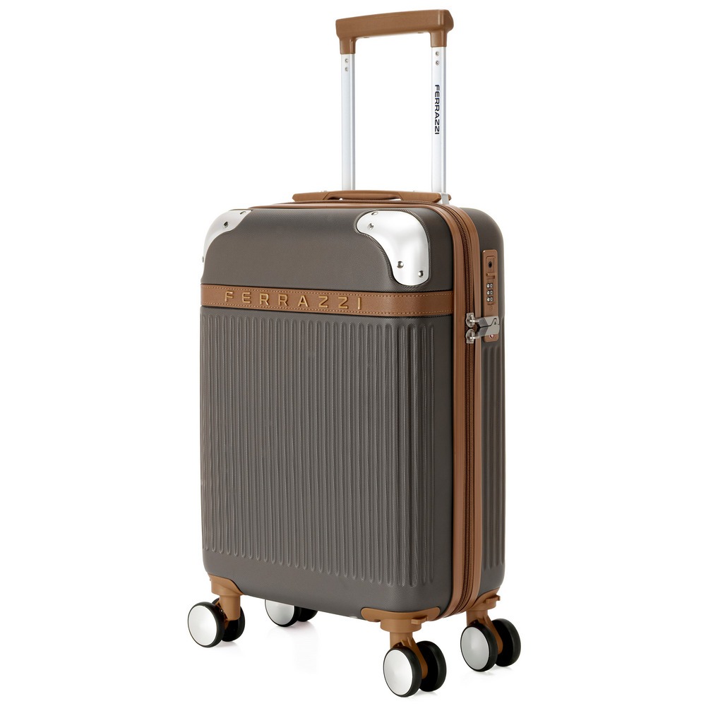 Ferrazzi Mala Viagem Rodinhas 360° 8kg Espaçosa 18 inch Mala De