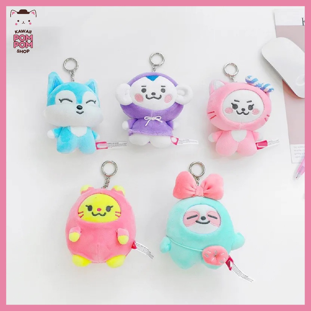 Chaveiro pelúcia Kpop Wdzy Itzy | Shopee Brasil