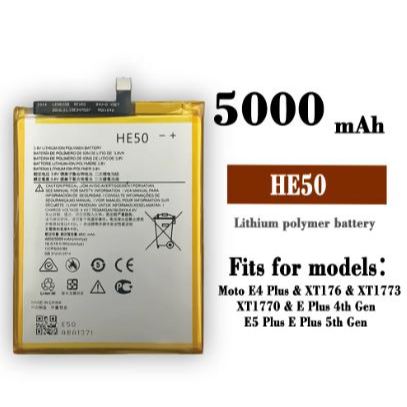Bateria Motorola Moto E4 Plus ( Xt1773 ) / E5 Plus ( Xt1924-4 ) ( He50 )