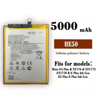 Bateria Motorola Moto E4 Plus ( Xt1773 ) / E5 Plus ( Xt1924-4 ) ( He50 )