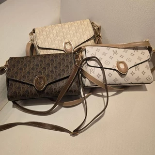 Bolsa Tiracolo Lateral Inspiração Grife Luxo - Moda Feminina