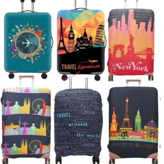 Capa para Mala de Viagem Poliester Estampada