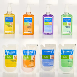 Sabonete/Refil/Kit glicerina Granado bebê 250 ml