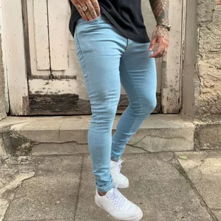 Calça Jeans Masculina Skinny Clara Modelo Novo Lançamento